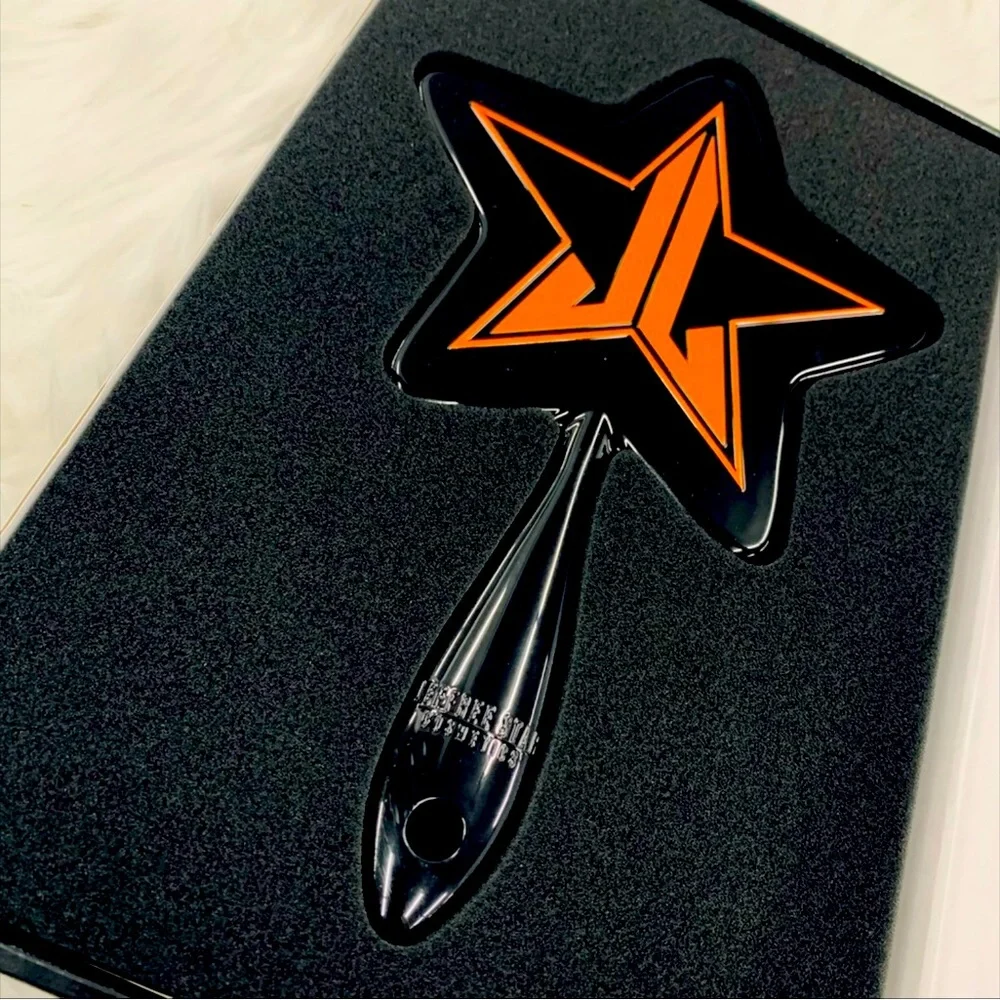 Jeffree Star Limited Edition Hand Mirror Unisex Color Black & Orange